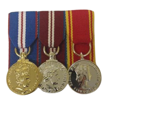 Mini Medal Set QGJM, QDJM, Fire LS&GC