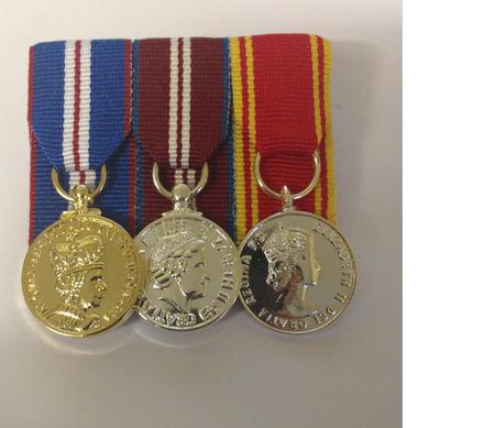 Mini Medal Set QGJM, QDJM, Fire LS&GC