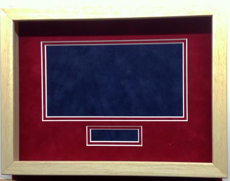 Frame 2 - Thin PLAIN WOOD WITHOUT engraved plaque