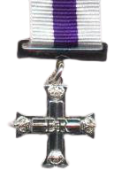 FULL SIZE Military Cross Medal loose with ribbon