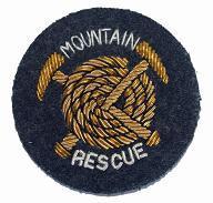 RAF Mountain Rescue Badge Mess Dress