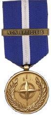 Nato Non Article 5 - Mini. Medal