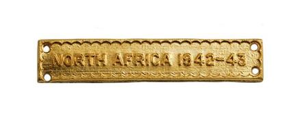 Clasp F/S - North Africa 1942 - 43  Bar