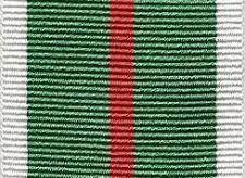 Oman 10th Anniversary Medal Ribbon