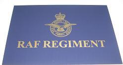 Royal Air Force Laser Etched Plaque