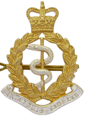 RAMC Officers Cap Badge