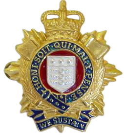 RLC Officers Cap Badge
