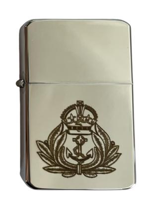 Royal Navy Cap Badge Motif  Lighter