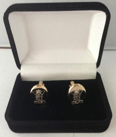 ROYAL REGIMENT OF SCOTLAND CREST CUFFLINKS 