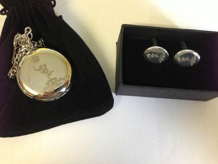 ROYAL SIGNALS  Pocket Watch & Cufflink Set