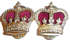 EIIR Rank Crowns (Service Dress)