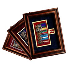 CAP BADGE FRAMES - LIST