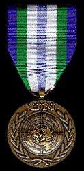 UNAMIG Medal Miniature