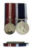 Full Size Set Queen's Diamond Jubilee Medal + Royal Navy LS & GC + Pin On Bar