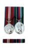 FULL SIZE VRSM & DIAMOND JUBILEE Medals & Pin on Ribbon Bar