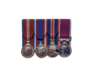 ARMY  LS&GC, JUBILEE`S AND KING`S CORONATION MINIATURE MEDAL SETS