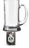 Regimental Crest Engraved & Personalized Glass Tankard 