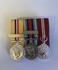 Mini Op Telic 1  WITH clasp, OSM Afghanistan + clasp , Queens Diamond Jubilee 2012 Medals