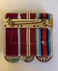 Miniature OSM Afghanistan+clasp,Q D J M & ARMY  LS&GC Court mounted medal set