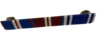 Q G J M, Q D J M, POLICE LS&GC  CLUTCH AND PIN ON RIBBON BAR 