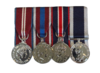 Royal Navy LS&GC, Jubilee`s and King`s Coronation Miniature Medal Sets 
