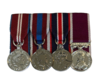 ARMY  LS&GC, JUBILEE`S AND KING`S CORONATION MINIATURE MEDAL SETS