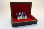 Full Size Commemorative Coronation Medal Set - Boxed INCLUDES QPJM 2022