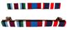 WIDER SERVICE MEDAL + QPJM + KCM RIBBON BARS