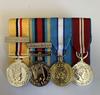 Miniature Op Telic, OSM Afghanistan +C, UN Cyprus, QDJM Court Mounted Set