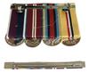 Full Size Set Op Telic, OSM Afghanistan, QDJM, RAF LS&GC & Pin Ribbon Bar