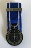 NATO Former Yugoslavia Medal Miniature Court Mounted 