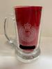 Regimental Crest Engraved & Personalized Glass Tankard 