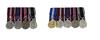 AMBULANCE LS&GC, JUBILEE AND CORONATION MEDAL`s  Miniature Court mounted set 